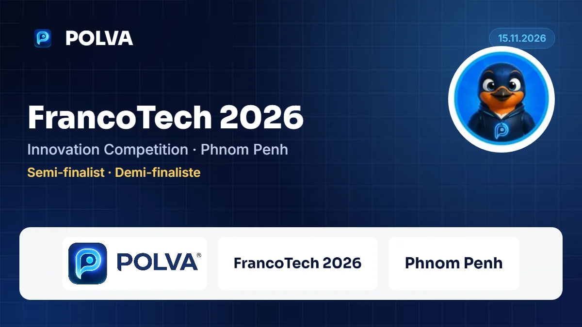 POLVA demi-finaliste de FrancoTech 2026